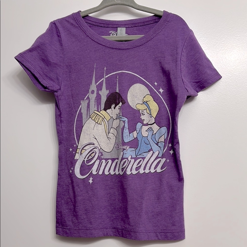 Disney Purple Cinderella Short Sleeve Tee
